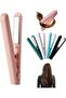 Mini Portable USB Electric Hair Straightener & Curling Iron Styler - 2