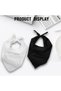 Women's Bandana - Turban - Headscarf - Hairband - 2 pieces - Neck Scarf - Women's Headscarf - Scarf - Women's Hairbands - White Lace - Triangle Scarf - 4