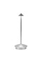 Aluminum rechargeable LED desk lamp, 30 cm