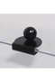 Glass door handles, 2-pack. Suitable for 5 to 8 mm thick glass display cases, furniture, cabinets, and drawer handles. - 4