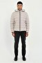 Men's Slim Fit Hooded Stone Coat - 2