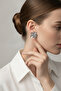 Stylish Design Women's Earrings with Floral Motifs - Ideal Accessory for Everyday and Special Occasions - 3