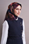 وشاح سورا من الحرير الخالص 9611D 01 - 2