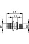 MUFA MUFKA Conector reductor conic din alamă Ø 40x32 Solid și rezistent - 3