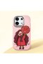 Redmi Note 13 Pro 5g Compatible Case Camera Protector Pink Silicone Couple Phone Case Girl Patterned