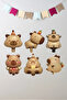 3 Year Old Capybara Concept Birthday Balloon Chain Set - 2
