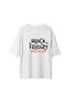 Women's Oversize Graphic Printed T-Shirt Black Friday Themed Relaxed Fit Short Sleeve Casual Wear Modern - 2