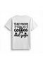 Women's 100% Cotton Coffee Yoga Printed Relaxed Fit Short Sleeve Round Neck Casual T-Shirt Modern Stylish - 2