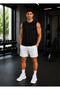 4-Piece Breathable Fabric Fitness Tennis Sports Shorts - 4