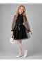 Tulle Sleeves, Unprinted Upper Part, Plain Ribbed Lining, Tutu Dress - 2