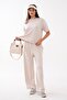 Women's T-Shirt Pants Modal Set 260521 - 4