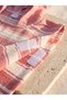 Cotton Paris Children's Bathrobe Poncho 100% Cotton Beach Towel Peshtemal Pink - 6