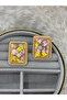 Flower Earrings Steel Minimal Elegance - 2