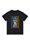 Men's Astronaut Skateboard Printed T-Shirt 100% Cotton Relaxed Fit Thick Line Art Pattern Casual Modern - 2