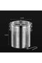 Stainless steel filter basket, herb infuser, easy to clean, silver. - 5