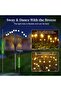 2-pack 20LED solar firefly lights. - 2