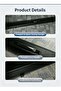 80-inch Fixed Frame Projector Screen, 1.8dB Gain, 80% Picture Quality Enhancement, 4K/8K Ultra HD, 3D Compatible, Works with Long Throw, Short Throw & Ultra Short Throw Projectors - 6