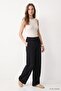 Široke pantalone 8612A crne - 2