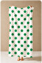 Retro Cream Green Large Polka Dot Patterned 70X150 Beach Towel - Digital Printed Fade-Resistant Bath Towel - 5
