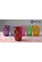 6 Colorful Plasma 300 ml Water and Soft Drink Glasses - 3