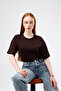 Crew Neck Ultra Soft Lycra Fabric Basic T-Shirt & Bodysuit with Waistband - 4