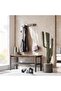 Umbra Flip Wall-Mounted Coat Rack with 5 Hooks – Modern, Space-Saving Storage for Hats, Jackets, Bag - 2
