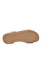 Women's Silver Mesh Strap Sandals with Stone Detail and Padded Sole B093 Z - 5