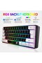 60% Mini Wired Gaming Keyboard Rgb Backlit Ultra-Compact Waterproof Membrane Keyboard for Pc Computer - 3