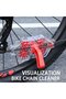 Transparent chain cleaning tool. - 3