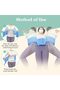 Lumbar Support Pillow for Sleeping Lower Back Sciatic Nerve Pain Relief Lumbar Roll for Office Chair - 4