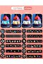 Creative 4-in-1 Night Light Projector for Kids Starry Sky Scene with Remote Control Rotatable Design - 2