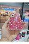 Samsung Galaxy S26 Compatible Daisy Shine Stone Flower Pattern Shiny Case - 4
