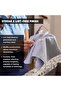 Kitchen Towels - Microfiber Waffle Weave Towels | White | 16 x 16 in. (6 Pack) | Absorbent, No Lint, - 3