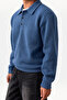 Men's Polo Collar Oversize Knit Sweater – Comfortable Fit - 5