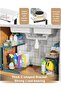 2 Pack Under Sink Organizer, 2-Tier Pull Out Cabinet Organizer, Elegant Acrylic Under Sink Storage S - 6