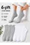 100% Cotton Unisex Half-Toe Sports Socks 6 Pairs Summer Soft and Flexible Scented Socks - 2