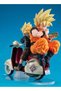 Dragon Ball Z Desktop Real McCoy EX Super Saiyan Goku and Super Saiyan Gohan on Motorbike Figure - 6