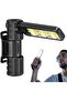Gym Lamp for Posing, Magnetic Folding LED Flashlight, 180° Adjustable Flashlight, Multi-Angle Work L