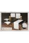 Çeyizlik Matilda Model Cream-Silver Runner Set Stylish Living Room Set 5 Pieces - 3