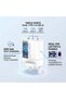 Fast Wall Charger 65W GaN Triple Ports (Dual Type-C & USB) for Laptops & Phones - White - 3