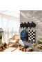 Sticks Wall-Mounted Coat Rack Rail Hook with 6 Retractable Pegs – Modern, Space-Saving Storage Organ - 7