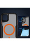iPhone 12 Case Magsafe Airbag Camera Raised Silicone Matte Anti-Fingerprint - 4