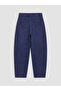 Lcw Modest Indigo Baggy Fit Women's Jean Pants - 3
