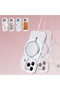 iPhone 17 Pro Case with Rhinestones and Glitter, Magsafe Camera Raised Silicone - 4