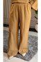 6488 - Stylish Comfortable Russian Linen Cotton Soft Fabric Women's Top and Bottom Set - 8