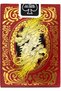 Gold Dragon Red Game Playing Card - 4