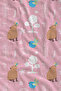 Pink Tropical Capybara and Cocktail Patterned 70X150 Beach Towel - Digital Printed Bath Towel - 2