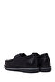 Men's Black Lace-Up Thick-Soled Leather Casual Shoes Wm600017Dv - 6