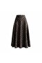 Plaid Patterned Bell Skirt - 2