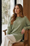 Patterned Mercerized Tunic N3317 Çağla - 2